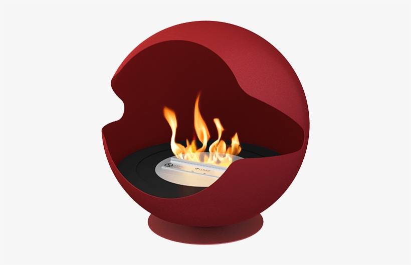 Nebula Red - Ethanol Kamin Freistehend, transparent png #5059885