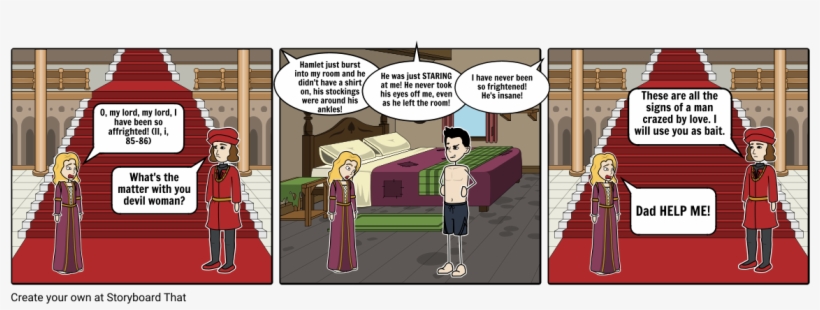 Polonius And Ophelia - Estate General, transparent png #5060301