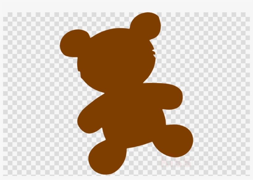 California Map Transparent Clipart Clip Art - Cute Teddy Bear Silhouette, transparent png #5060369