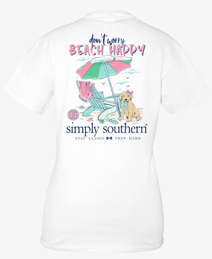 Dontworry-white V=1498068269 - Simply Southern Shirts Transparent Background, transparent png #5060867