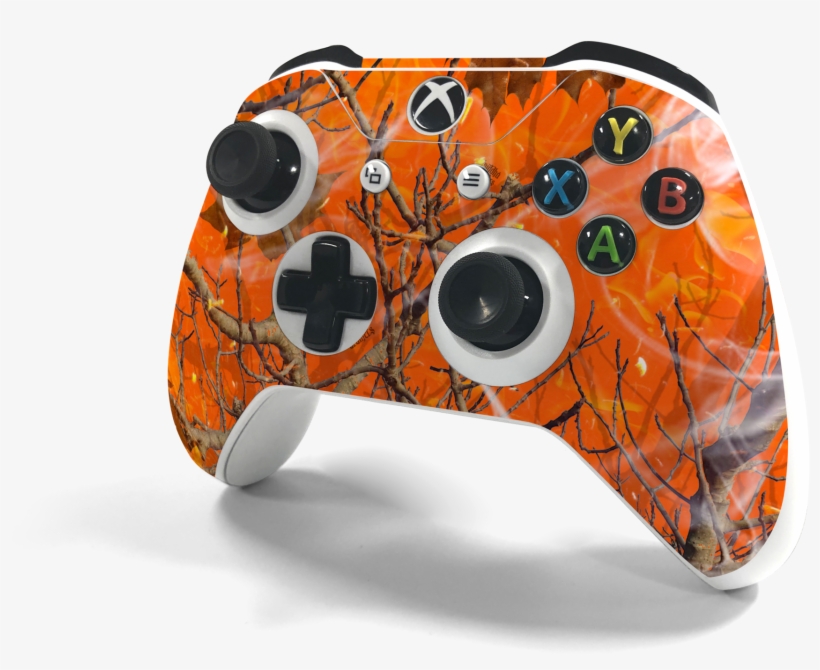 Xbox One S Controller Hunter Camo Decal Kit - Xbox One S Controller, transparent png #5061980