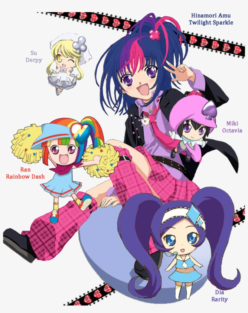 Good Morning And Happy Sunday - Shugo Chara My Little Pony, transparent png #5062042