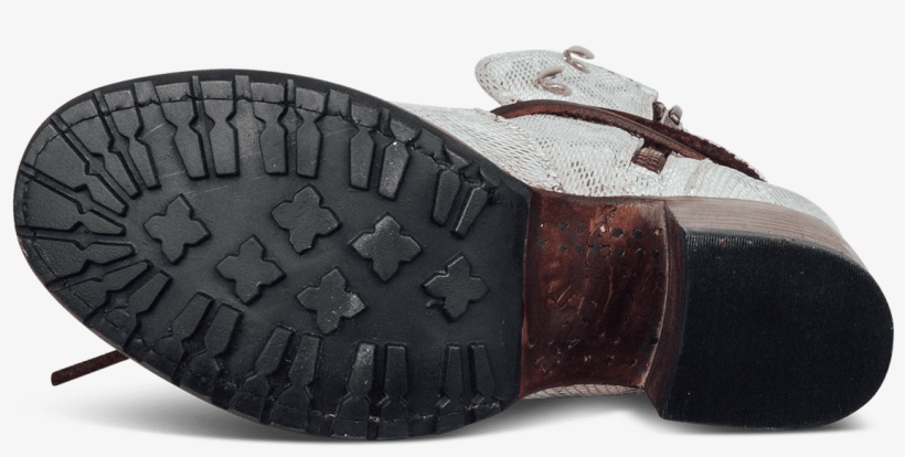 Devin In Black/white Snake - Leather, transparent png #5062586