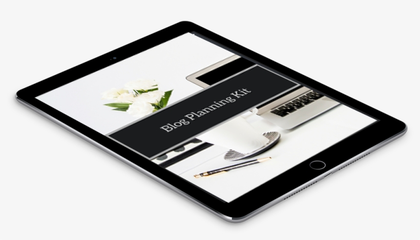 Blog Planning Kit Ipad Mockup, transparent png #5062851