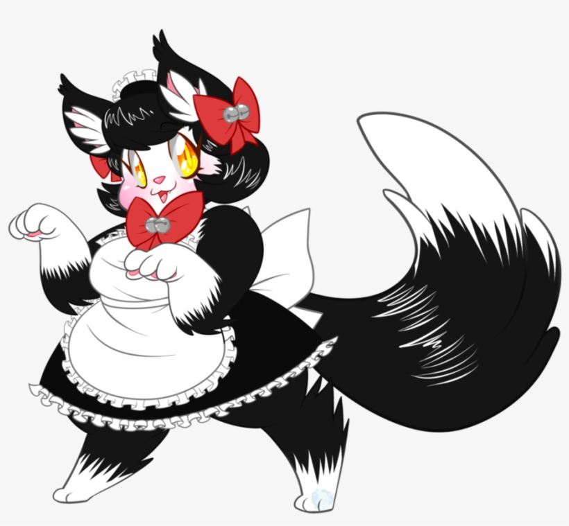 Maid Drawing Cat Png Freeuse Library - Cat, transparent png #5063208