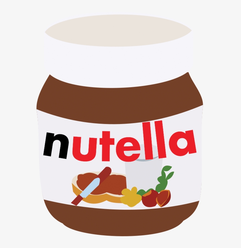 Our Chocolate Hazelnut Madeleine Is Filled With A Heavenly - Transparent Nutella Clip Art, transparent png #5063273