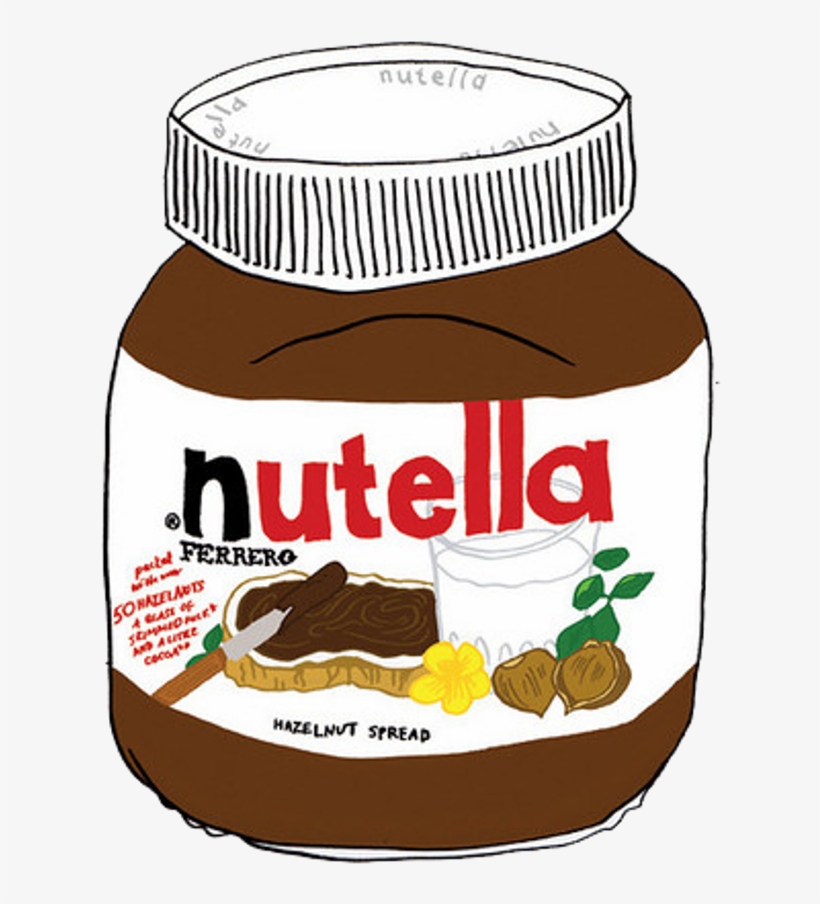 Nutella Drawing, transparent png #5063414