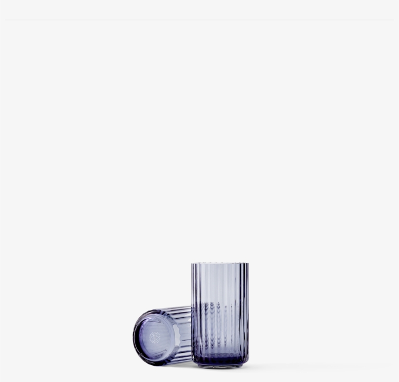 Lyngby Vase 12cm Glass Blue Lyngby - Vase, transparent png #5063581