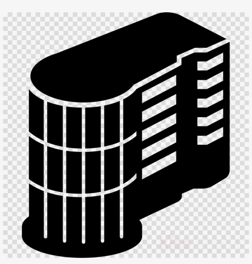 Download Building Icon Png Black And White Clipart - Building Icon Png Black And White, transparent png #5064353