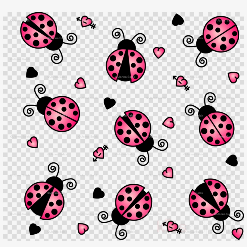 3drose Llc 8 X 8 X - Cute Wallpaper Of Ladybugs, transparent png #5065710