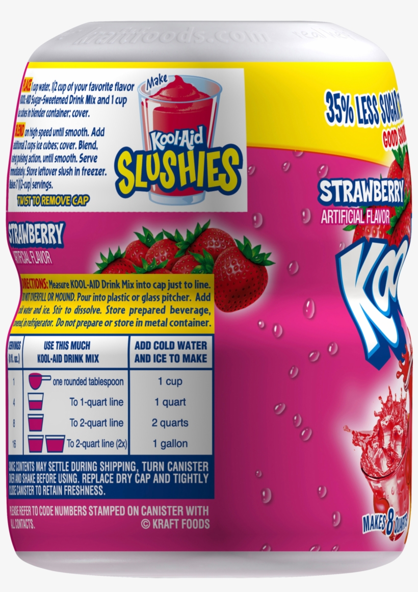 Kool-aid Drink Mix, Cherry Limeade - 19 Oz Canister, transparent png #5066714
