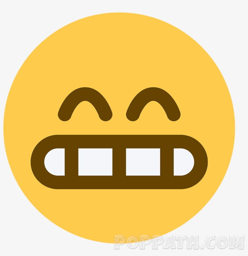 15 Emojis Drawing Emoji Face For Free On Mbtskoudsalg - Grinning Face With Smiling Eyes Twitter, transparent png #5067014