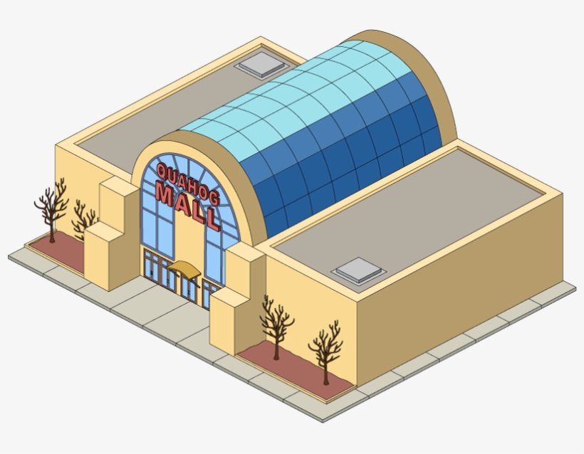 Building Quahogmall@2x - Family Guy Quahog Buildings, transparent png #5067758
