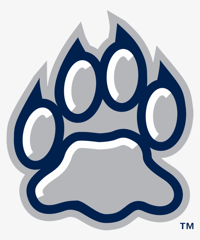 Download Wildcat Paw Print - Unh Wildcats - Free Transparent PNG ...