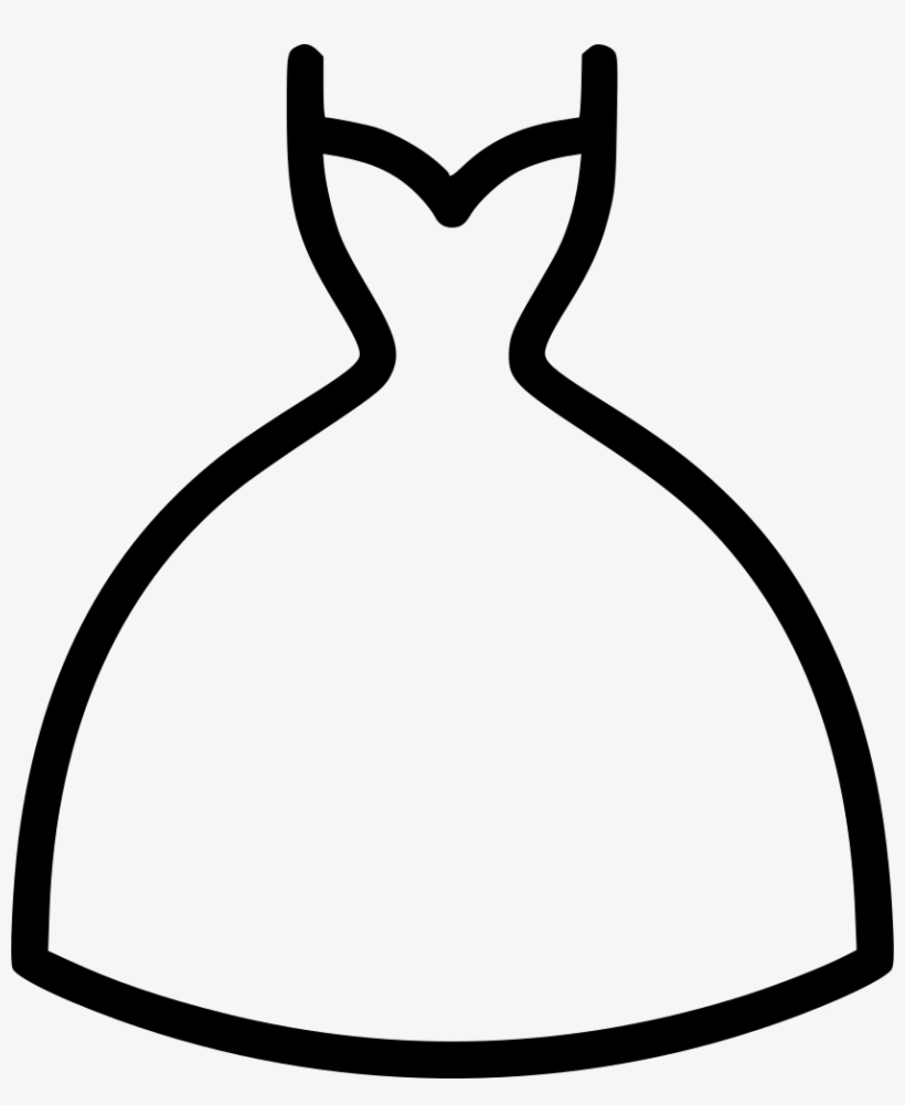 Png File Svg - Wedding Dress, transparent png #5068557