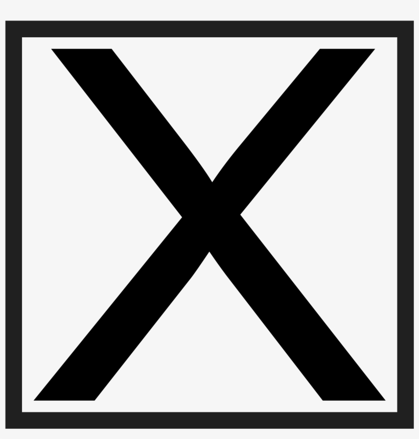 Open - Vote X, transparent png #5069057
