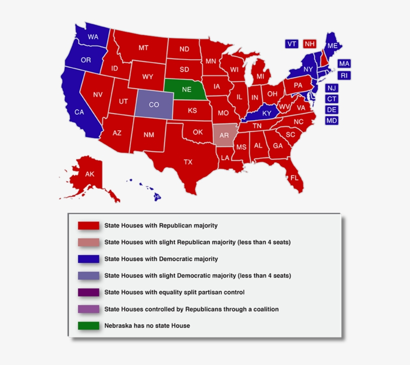 State House Flipped Chambers Post Election - Obama Romney Final Electoral Map, transparent png #5069345