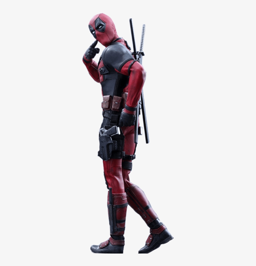 3-640x800 - Deadpool Sixth Scale Action Figure By Hot Toys, transparent png #5069406