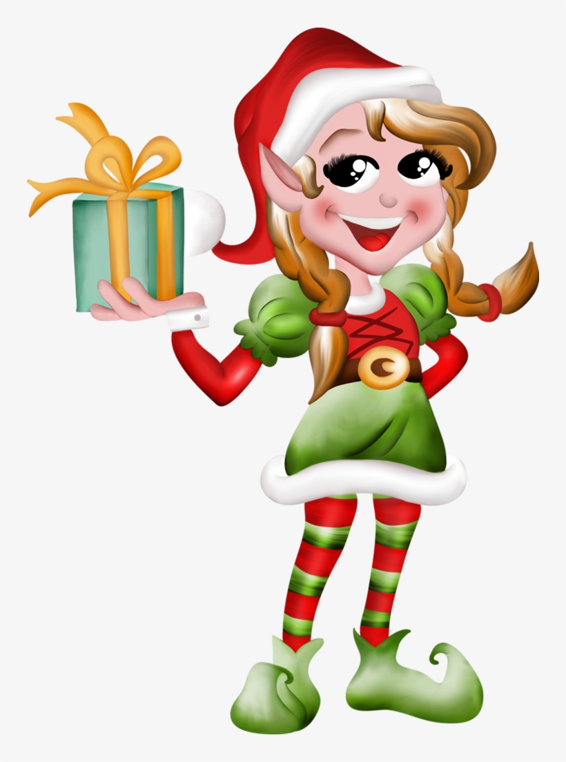 Elves ‿✿⁀○ - Nice Christmas Elf Png, transparent png #5069854