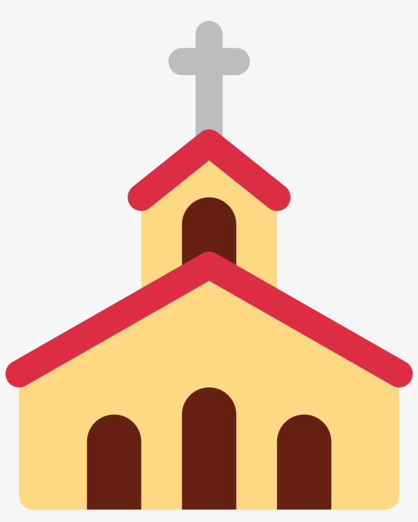 Open - Church Emoji, transparent png #5070338