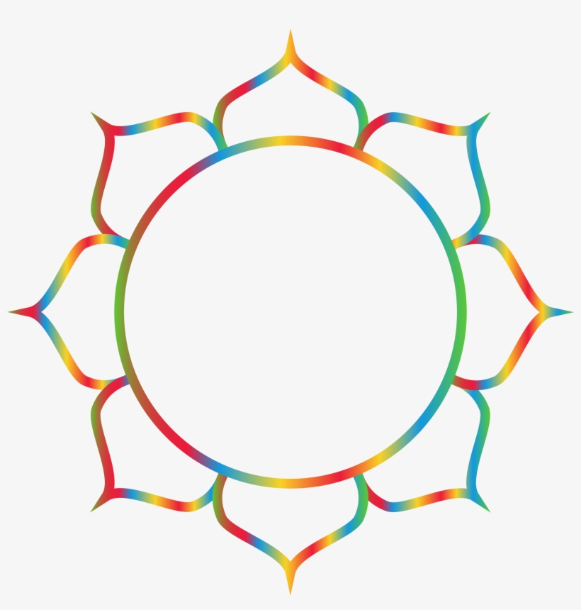 This Free Icons Png Design Of Prismatic Lotus Flower, transparent png #5070745