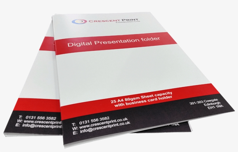 Presentation Folder - Contact Us Presentation Folder, transparent png #5070874