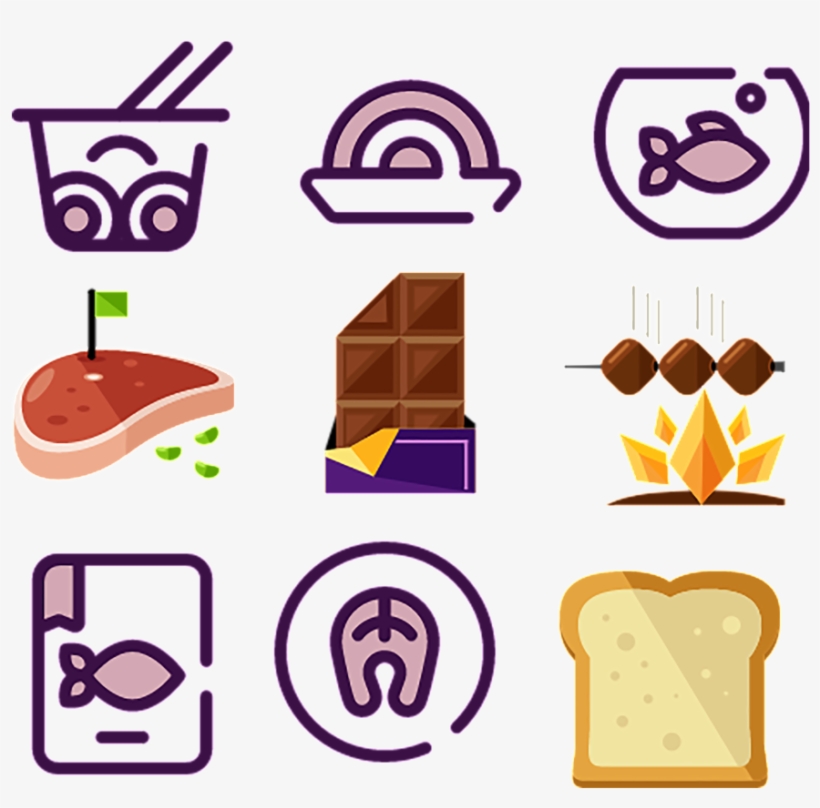 Western Fast Food Icon Food Icon Picture - Food, transparent png #5071648