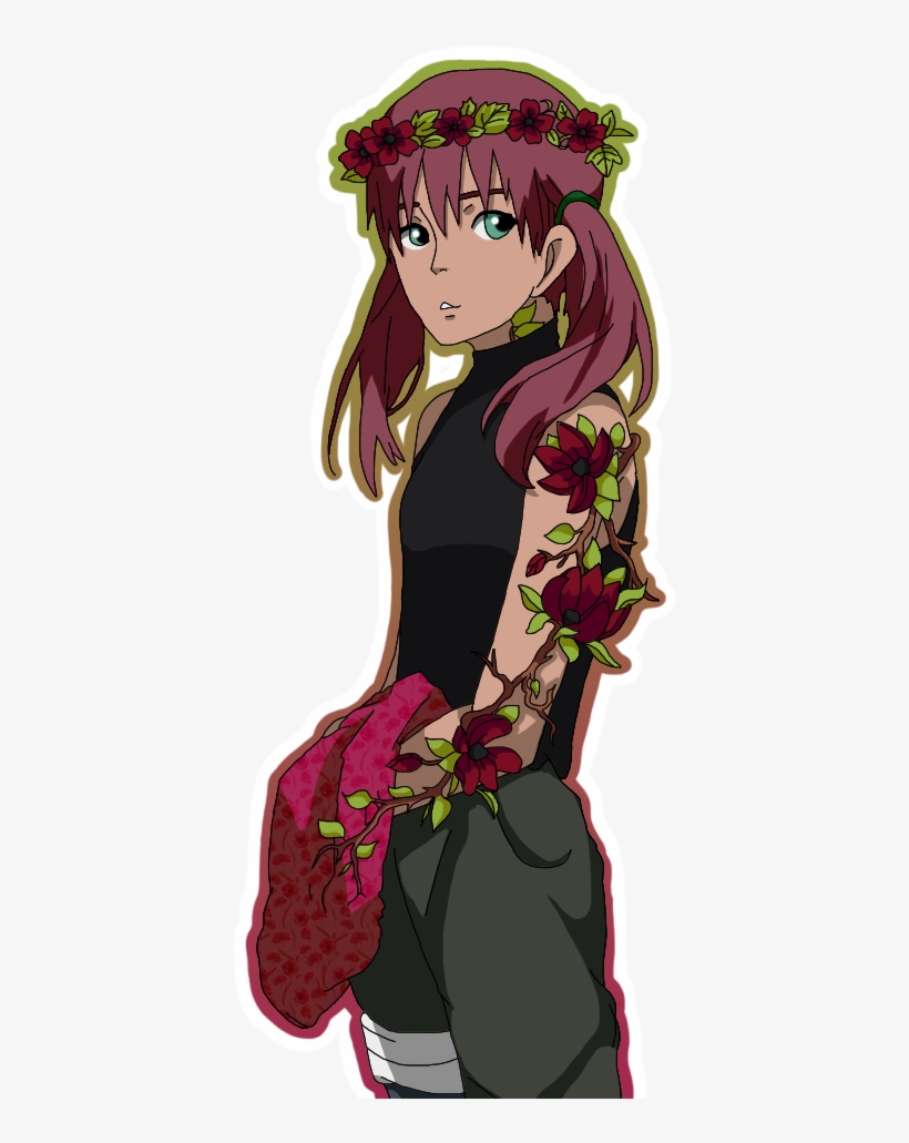 #haruno #oc #naruto #poppies - Cartoon, transparent png #5071982