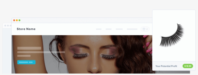 Wholesale Eyelashes - Eyelash, transparent png #5071989