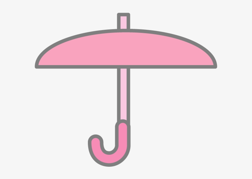 Umbrella - Umbrella - Icon - Free Material - Illustration, transparent png #5072037