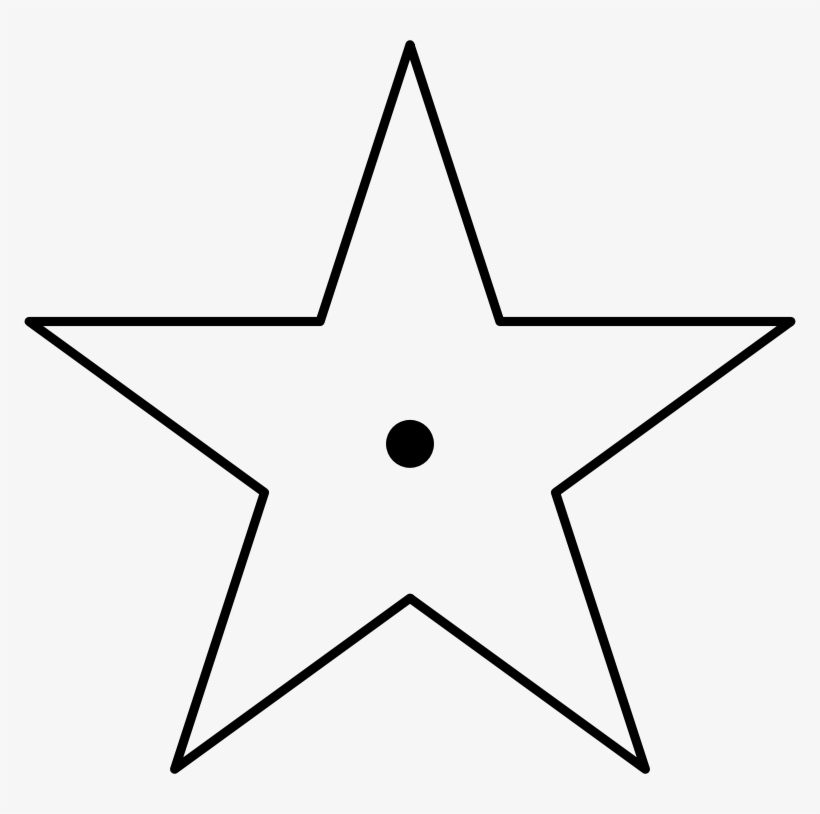 This Png File Is About Abstract , Animal , Starfish - Christmas Star Coloring, transparent png #5072483