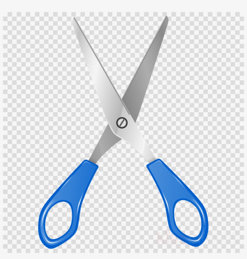 Scissors Png Clipart Hair-cutting Shears Clip Art - Red Aids Ribbon Png, transparent png #5072612