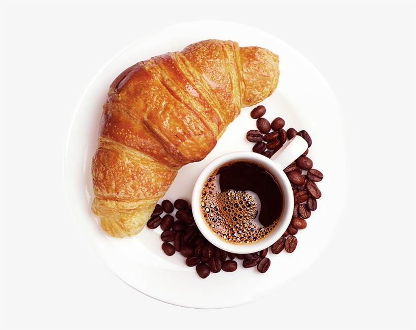 Slide Viziovirtù - Chocolate Shop - Venice - Croissant And Coffee Png, transparent png #5073027