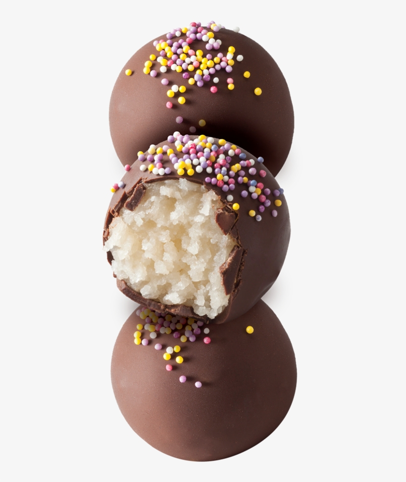 Vanilla Cake Balls - Chocolate, transparent png #5073074