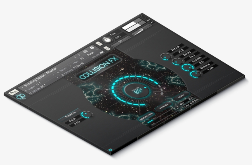 Collision Fx Kontakt Plugin - Plug-in, transparent png #5073524