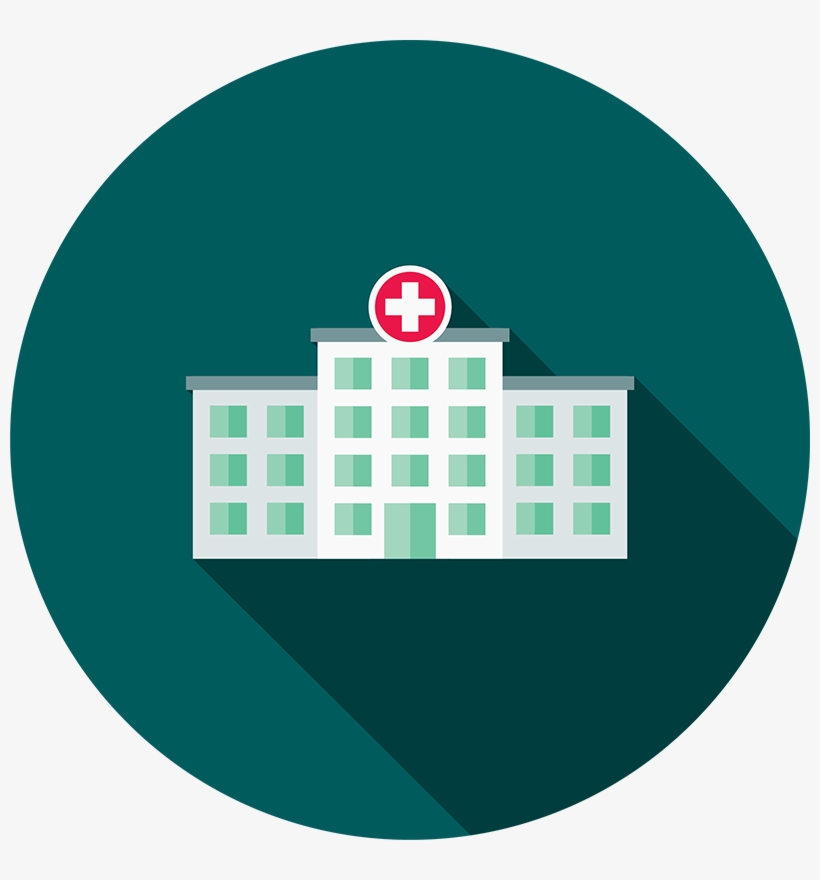 Hospital Icon - Hospital, transparent png #5075475