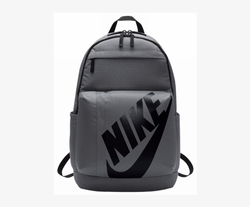 Dark Grey Black And Black Nike Elemental Backpack - Nike Elemental Backpack Grey, transparent png #5075928