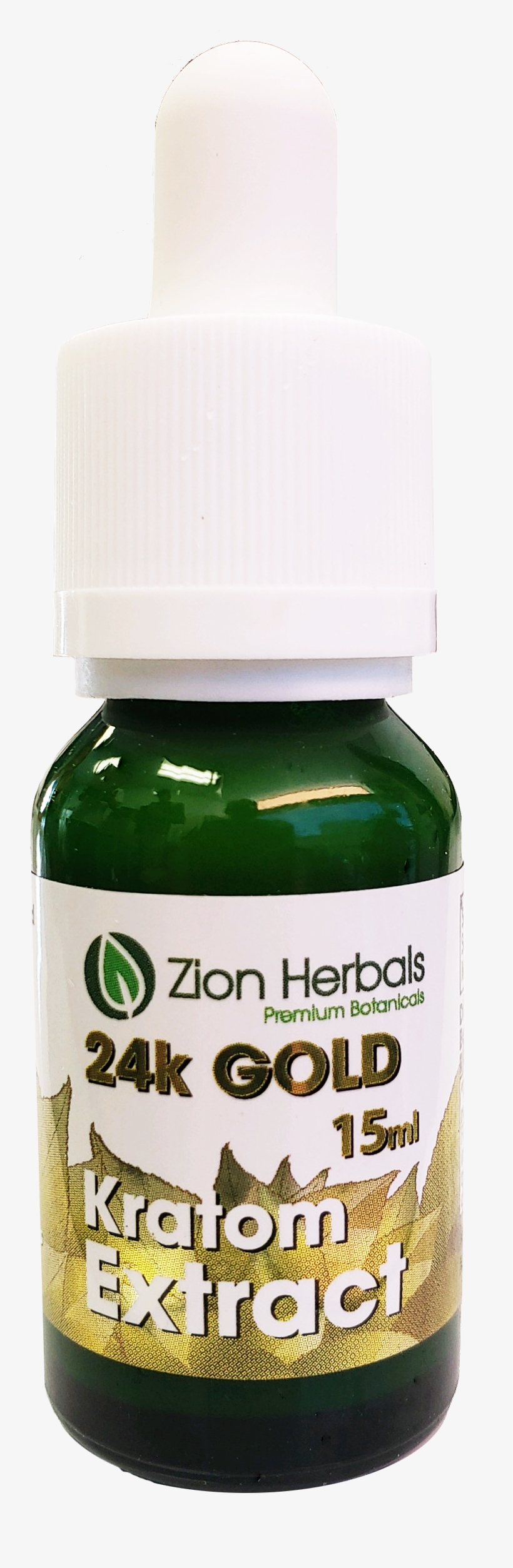 Zion Herbals 15ml 24k Gold Kratom Extract, transparent png #5076278
