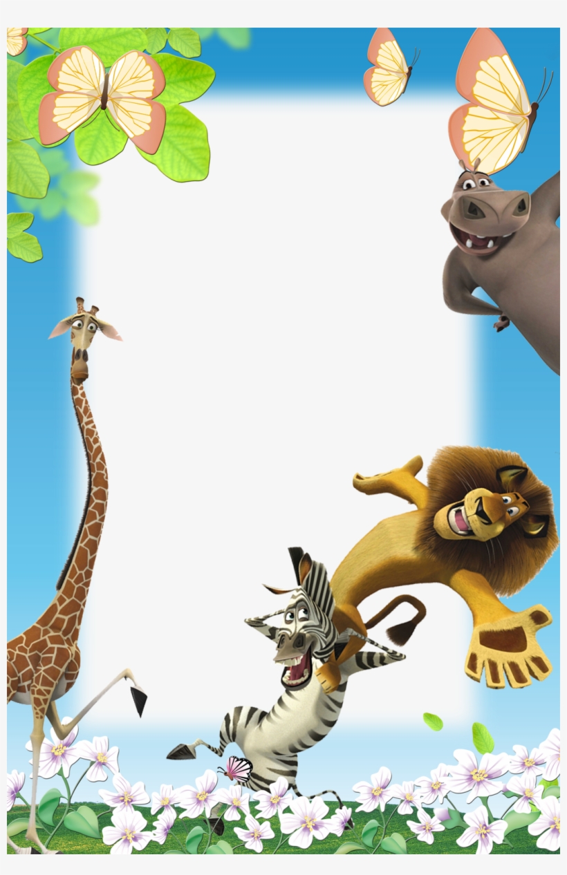 Etiquetas Para Lembrancinhas, Kit Para Festa Infantil, - Madagascar: The Movie Storybook, transparent png #5076346