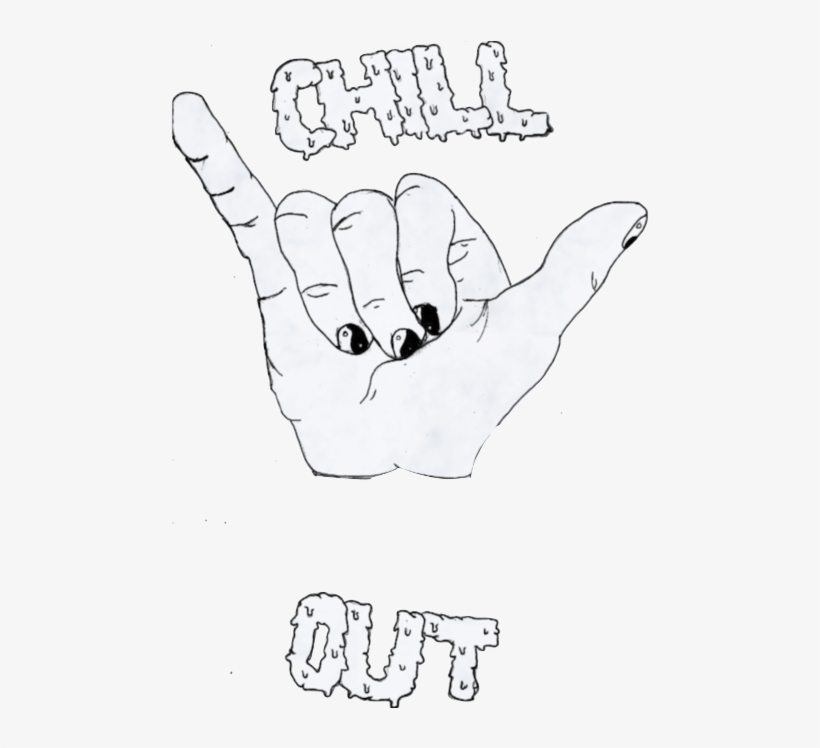 Chill Out Hand Sign, transparent png #5077699