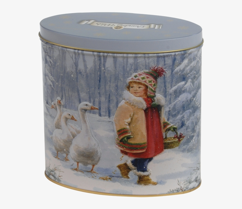 Introduction - Grandma Wilds Embossed Girl & Geese Tin 160g, transparent png #5078244