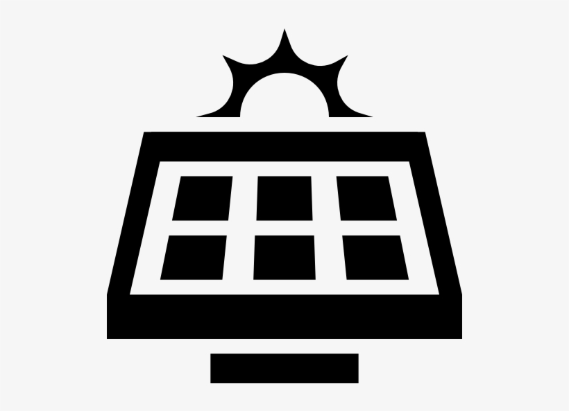 Industry Solar Panel Icon - Solar Panel Png Icon, transparent png #5078293