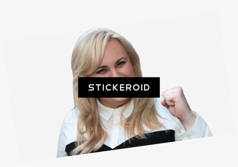 Rebel Wilson Fist Up - Court, transparent png #5079780