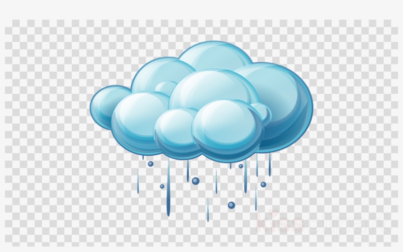 Rain Weather Icon Clipart Weather Rain And Snow Mixed - Blue Sphere Vector, transparent png #5080440