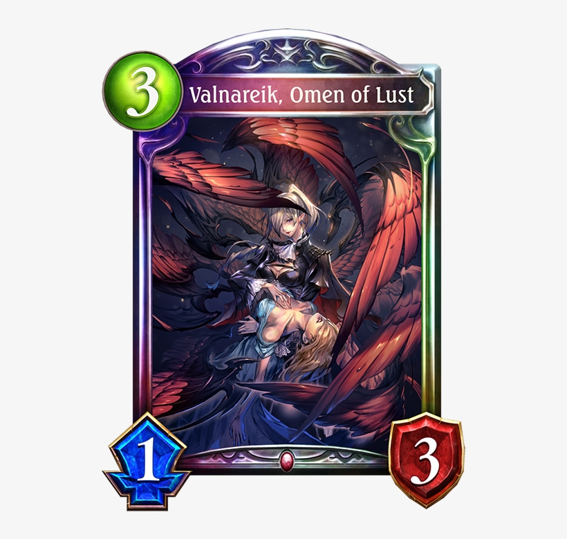Unevolved Valnareik, Omen Of Lust - Shadowverse Omen Of Lust, transparent png #5081787