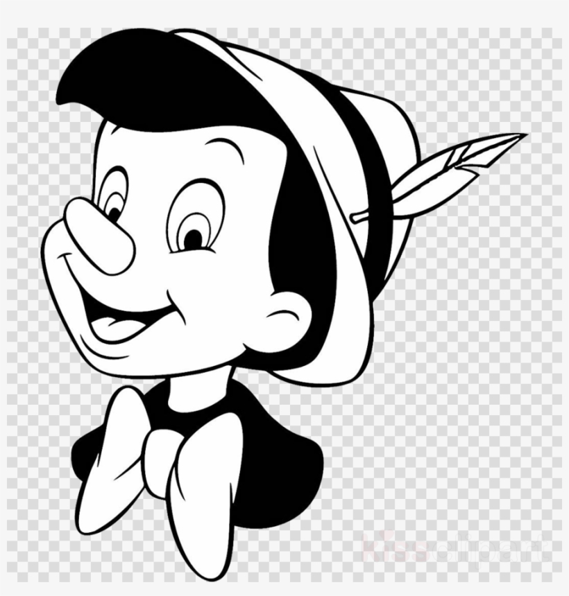 Pinocchio Disney Clipart The Adventures Of Pinocchio - Pinocho Para Colorear Cara, transparent png #5082121