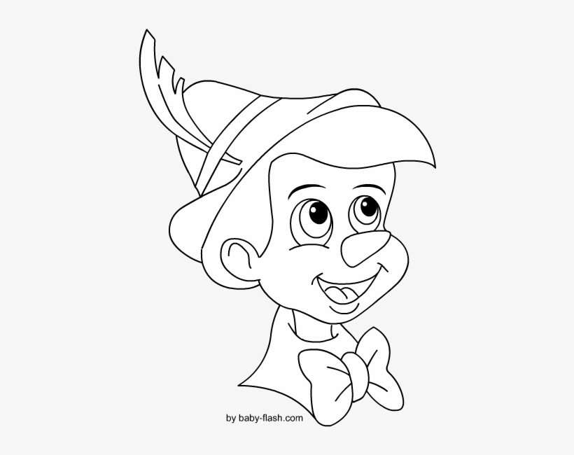 Pinocchio Bianco E Nero, transparent png #5082283