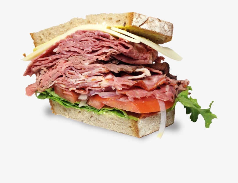 Pastrami Sandwich Png Clip Royalty Free Library - Corn Beef Sandwich Png, transparent png #5083298