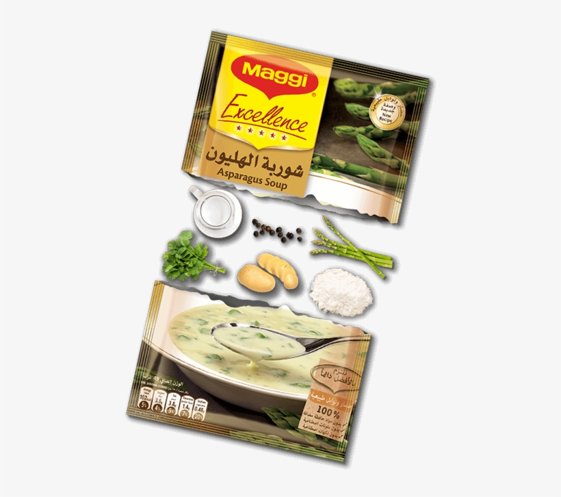 Food & Health - Maggi Excellence Broccoli Soup, 48g, transparent png #5083348