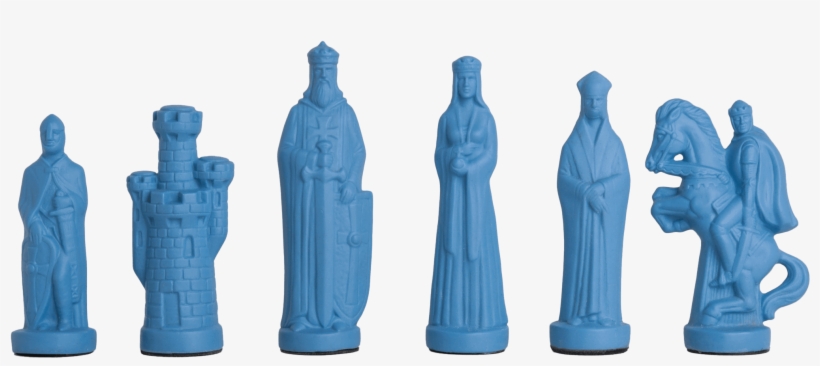 The Camelot Series Luxury Porcelain Chess Set - House Of Staunton, transparent png #5084217